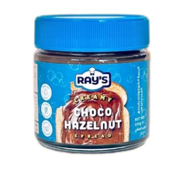 Ray's Creamy Choco Hazelnut Spread, 200g